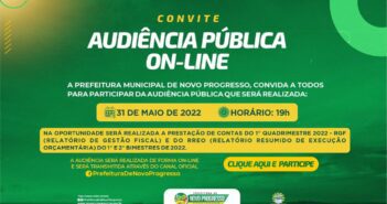 AUDIÊNCIA PÚBLICA ON-LINE
